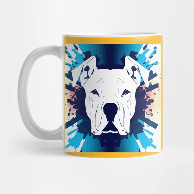 Dogo Argentino Pop Art by Furrban